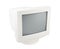 Old Pc Crt Monitor Screen isolated white