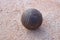 Old petanque ball