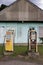 A old petrol station in the Scottish Highlands