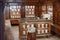 Old pharmacy interior museum display