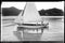 Old photo of a sailboat in the Ria de Zumaia