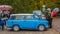 Old plastc East German car Trabant 601