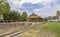 Old Platform at Laws Museum, California