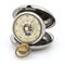 Old pocket barometer altimeter