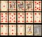Old Poker Playing Cards - Hearts