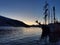 old port sailing boat at Tromso Norway