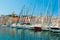 The Old Port with yachts, Marseille, Provence, France