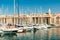 The Old Port with yachts, Marseille, Provence, France