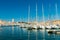 The Old Port with yachts, Marseille, Provence, France