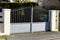 Old portal home steel vintage metal retro house classic gate