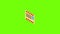 Old post envelope icon animation