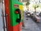 Old public telephone coin Payphone