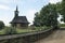 Old raditional wooden romanian church