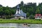 Old rafts on river Dunajec