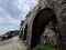 Old railroad abandoned tunnel between Varazze and cogoleto Liguria Italy