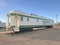 Old Railroad Passenger Car At Parker Arizona