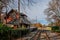 Old railroad station and tracks, Haddon Heights, New Jersey