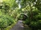 Old railway bridge Nidderdale Starbeck Harrogate North Yorkshire UK