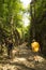 Old railway at Hellfire pass Kanchanaburi