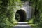 Old railway tunnel warburg germany