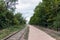 Old railways of the Petite Ceinture in Paris