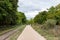 Old railways of the Petite Ceinture in Paris