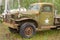 An old ranger truck in the northwest territories