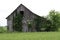 Old Red Barn in Illinois Wheat Field 2019 II