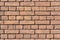 Old red brick wall, natural rough gritty texture. For natural background