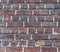 Old red brick wall texture background