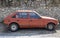 Old red Car Opel Kadett D