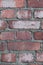 Old Red / Orange Exterior Tile Wall of a Building