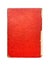 Old red paper, hardcover of book, abstract texture, vintage back