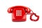 Old Red Telephone