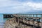 Old remains Hicks Bay wharf