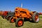 Old restored Minneapolis Moline tractor