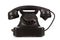 Old retro bakelite telephone