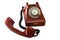 Old retro soviet telephone