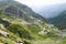 Old road on the southern side of the St. Gotthard