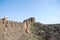 Old Rohtas Fort, Pakistan against the blue sky