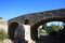 Old roman bridge at Pollensa. Mallorca