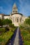 Old roman church and steeple