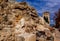 Old roman fortress walls. Zaragoza. Spain.