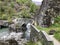 The old Roman stone bridge over the Bavona River The Bavona Valley or Valle Bavona, Val Bavona or Das Bavonatal, Fontana