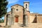 Old romanesque chapel in Sant\' Appiano, Italy