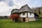 Old romanian peasant house, Village Museum, Valcea, Romania