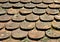 The old roof tiles, detail