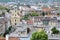 Old roofs panorama view cityscape town architecture houses