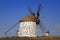 Old round windmill in Villaverde, Fuerteventura