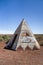 Old Route 66 TeePee Portrait Closeup